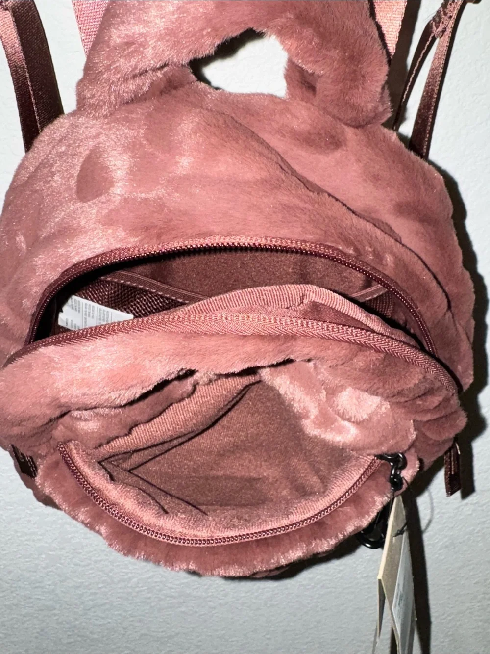 Nike Faux Fur Mini Backpack